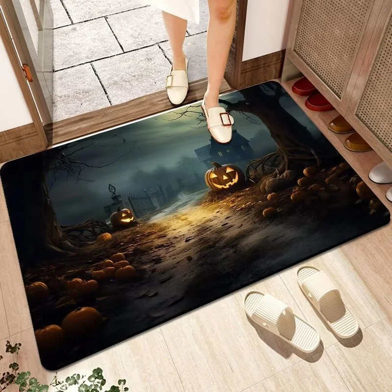 Halloween-Themed Decorative Welcome Mat Stornfield 1790150936