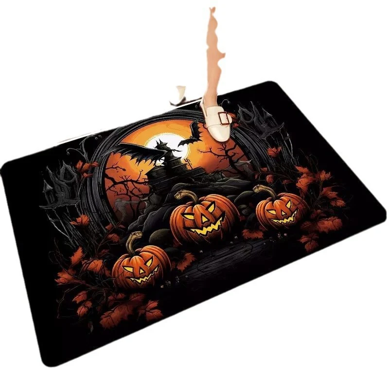 Halloween-Themed Decorative Welcome Mat Stornfield 1790150936
