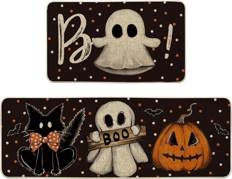 Halloween-Themed Decorative Floor Mat Stornfield