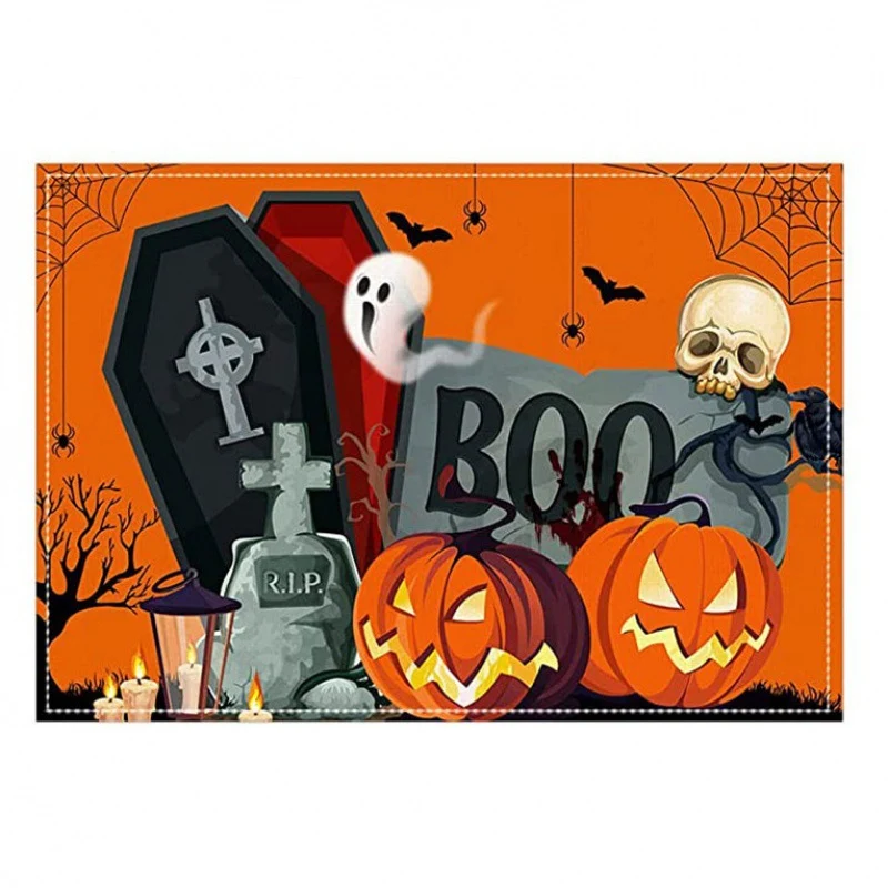Halloween Themed Decorative Floor Mat Stornfield
