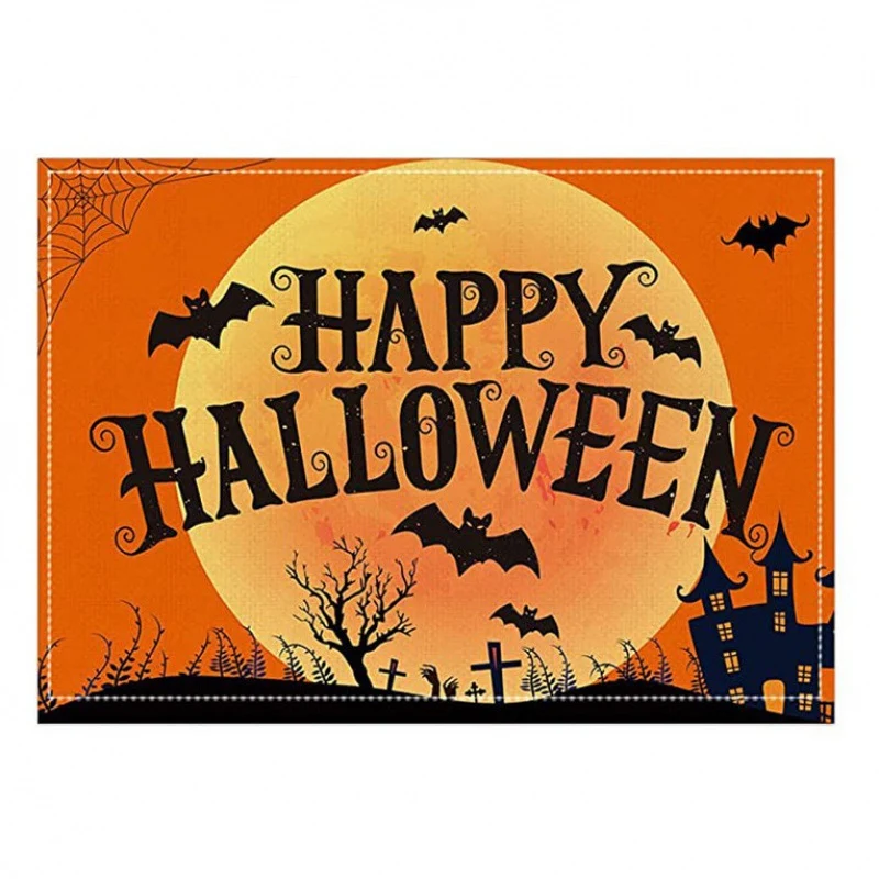 Halloween Themed Decorative Floor Mat Stornfield