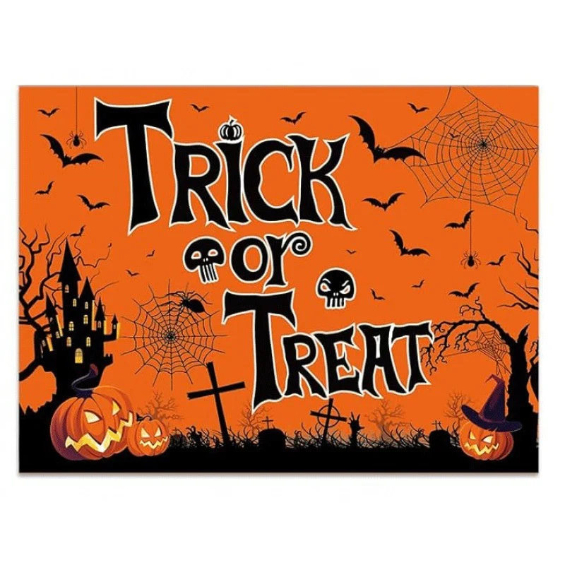 Halloween Themed Decorative Floor Mat Stornfield