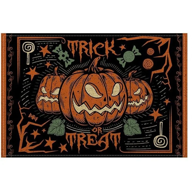 Halloween Themed Decorative Floor Mat Stornfield