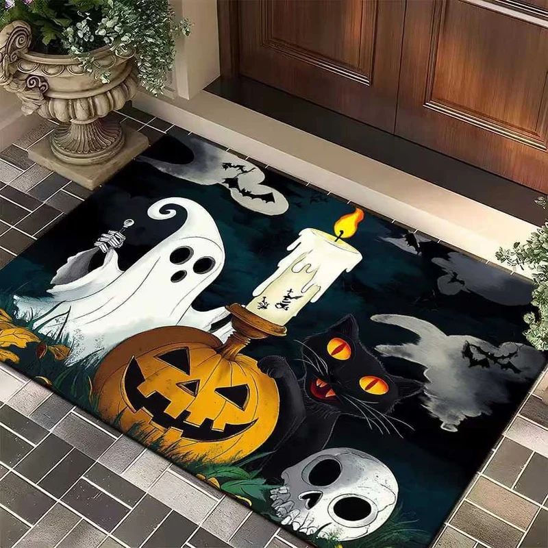 Halloween-Themed Decorative Entrance Mat Stornfield
