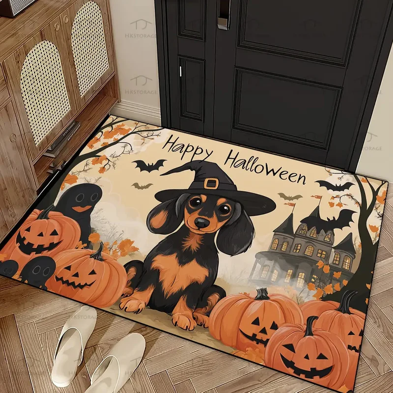Halloween-Themed Decorative Doormat Stornfield