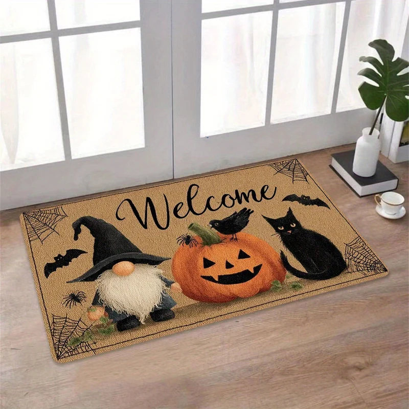 Halloween-Themed Decorative Doormat Stornfield