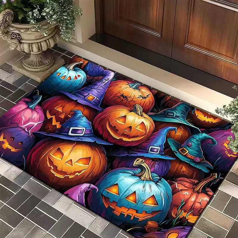 Halloween-Themed Decorative Door Mat Stornfield