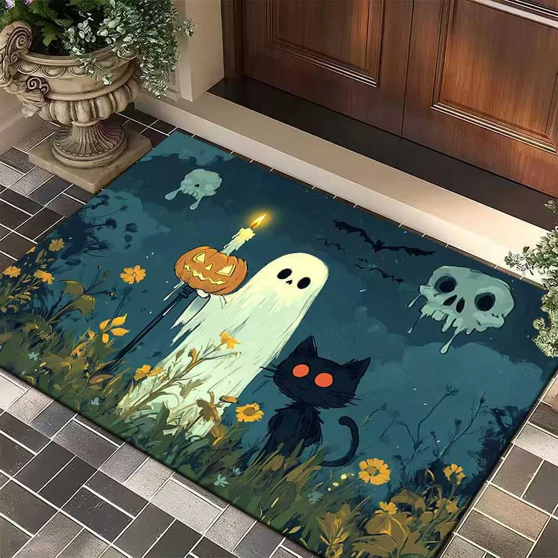 Halloween-Themed Decorative Door Mat Stornfield