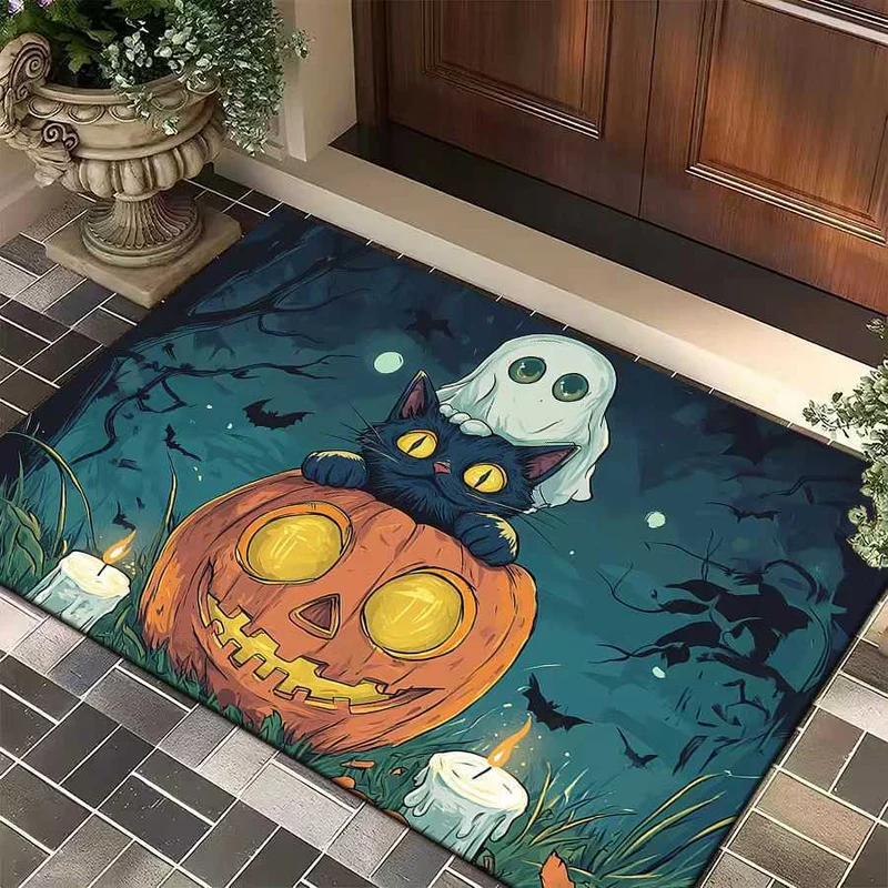 Halloween-Themed Decorative Door Mat Stornfield