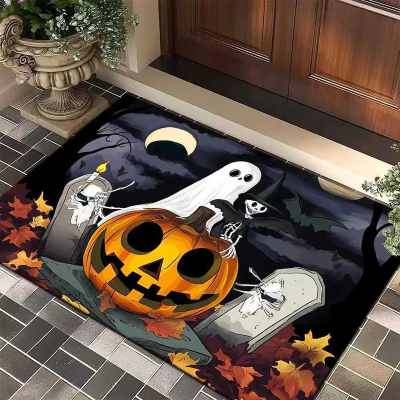 Halloween-Themed Decorative Door Mat Stornfield