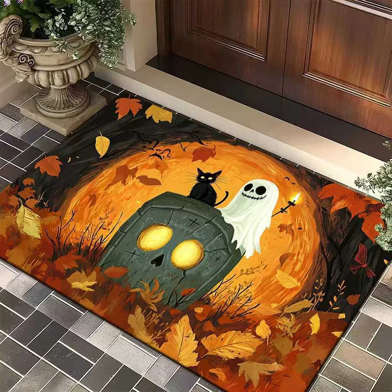 Halloween-Themed Decorative Door Mat Stornfield