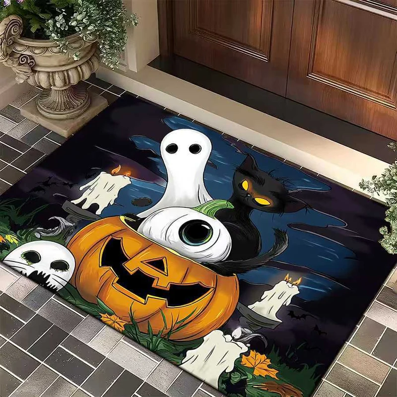 Halloween-Themed Decorative Door Mat Stornfield