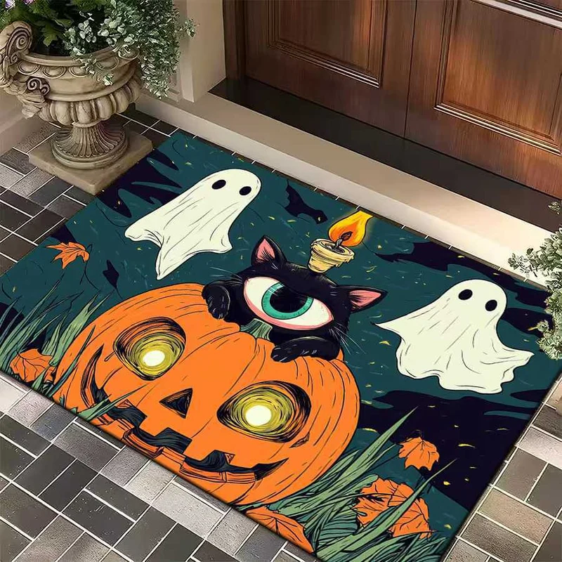 Halloween-Themed Decorative Door Mat Stornfield