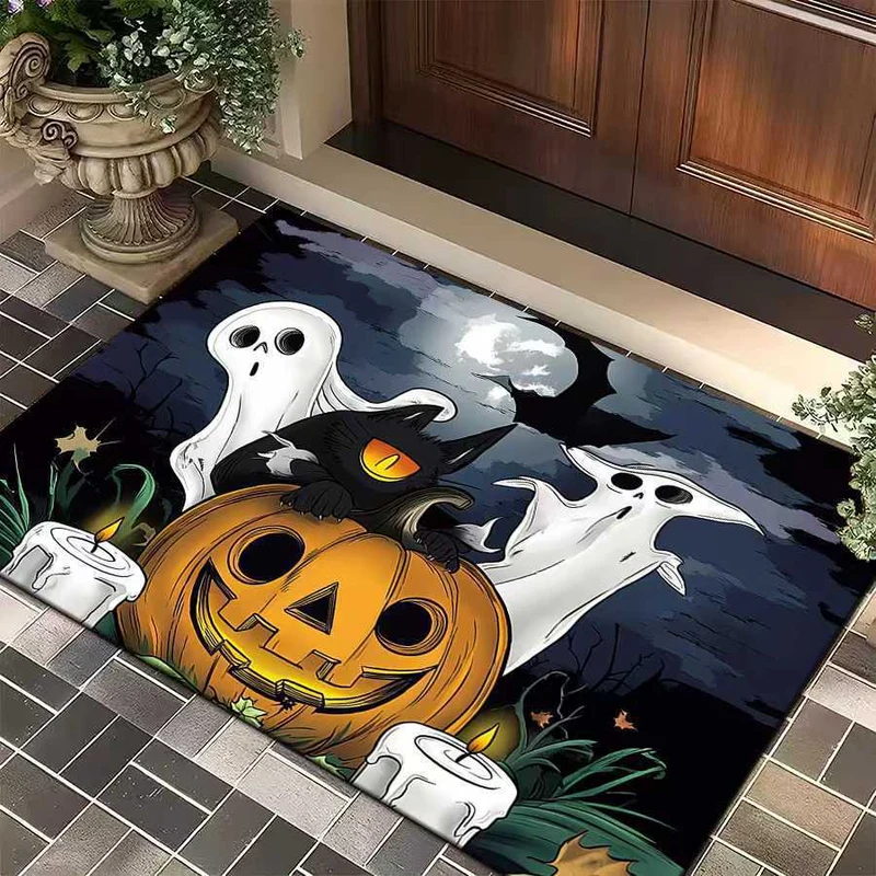 Halloween-Themed Decorative Door Mat Stornfield
