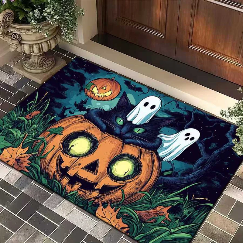 Halloween-Themed Decorative Door Mat Stornfield
