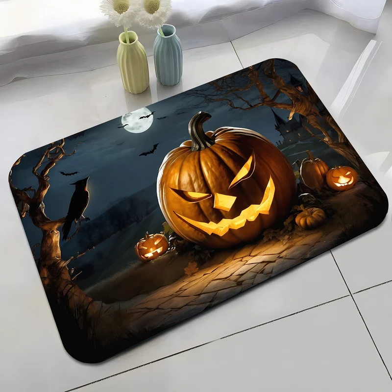 Halloween-Themed Cat Decorative Mat Stornfield