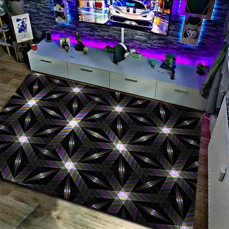 Geometric Print Area Rug Stornfield