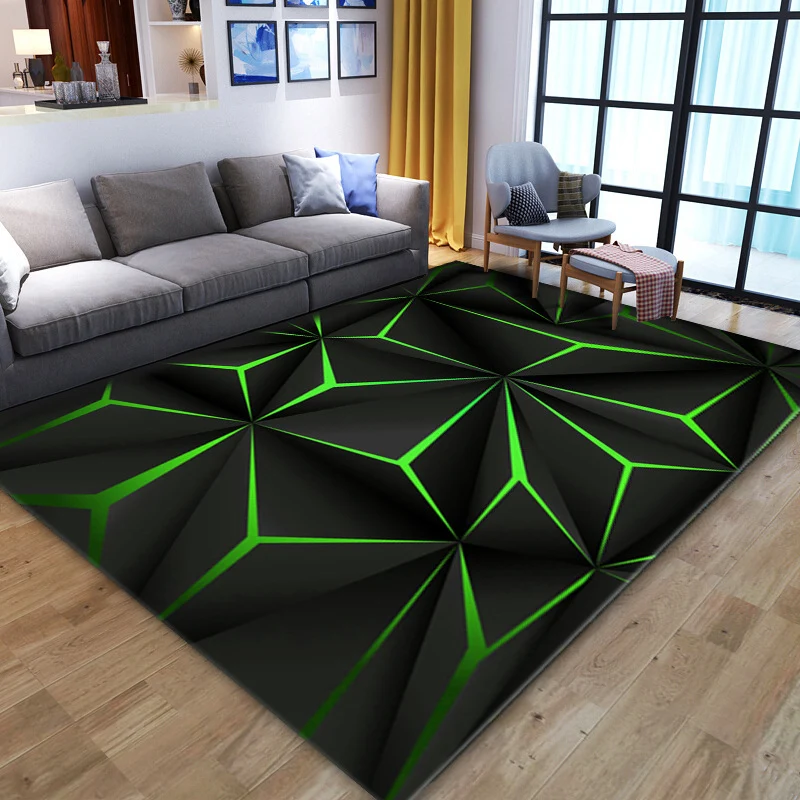 Geometric Patterned Area Rug Stornfield