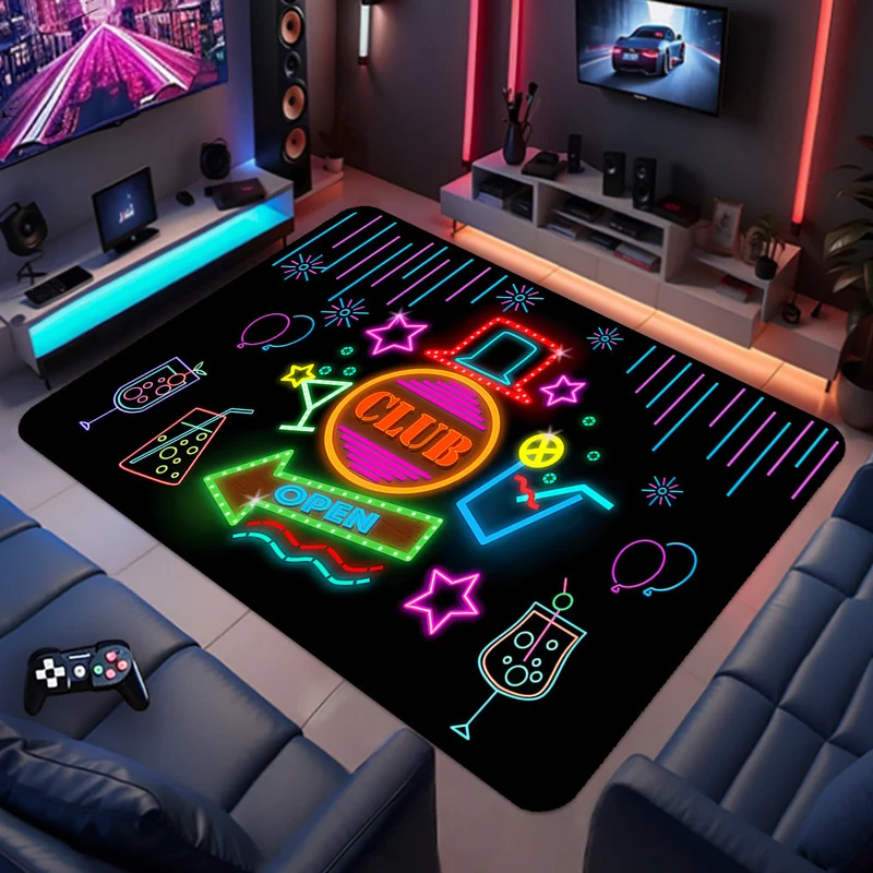 Gaming-Themed Area Rug Stornfield