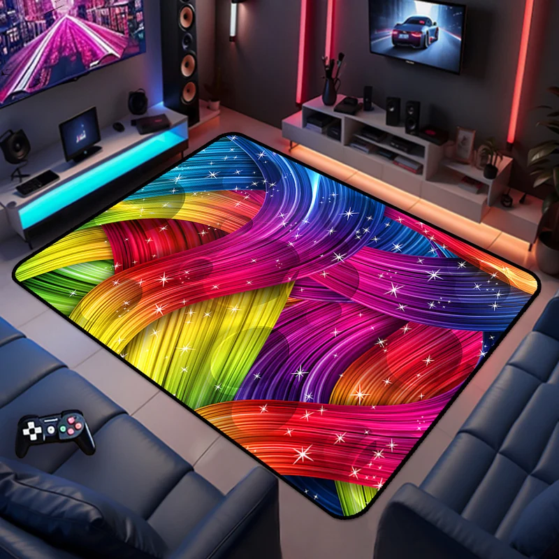 Gaming-Themed Area Rug Stornfield