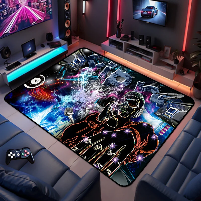 Gaming-Themed Area Rug Stornfield