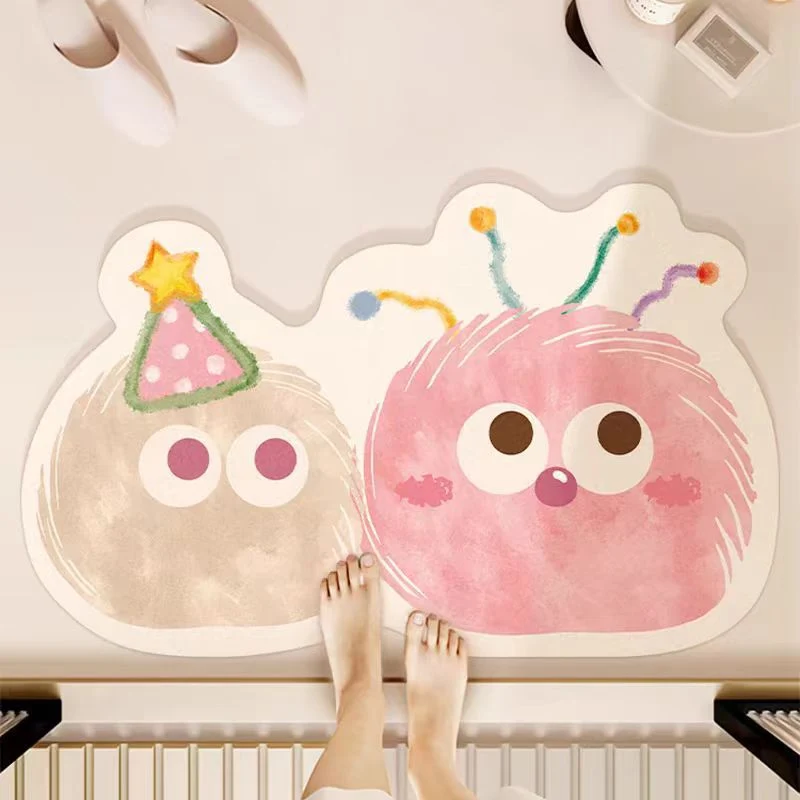 Fun Character Bath Mat Stornfield