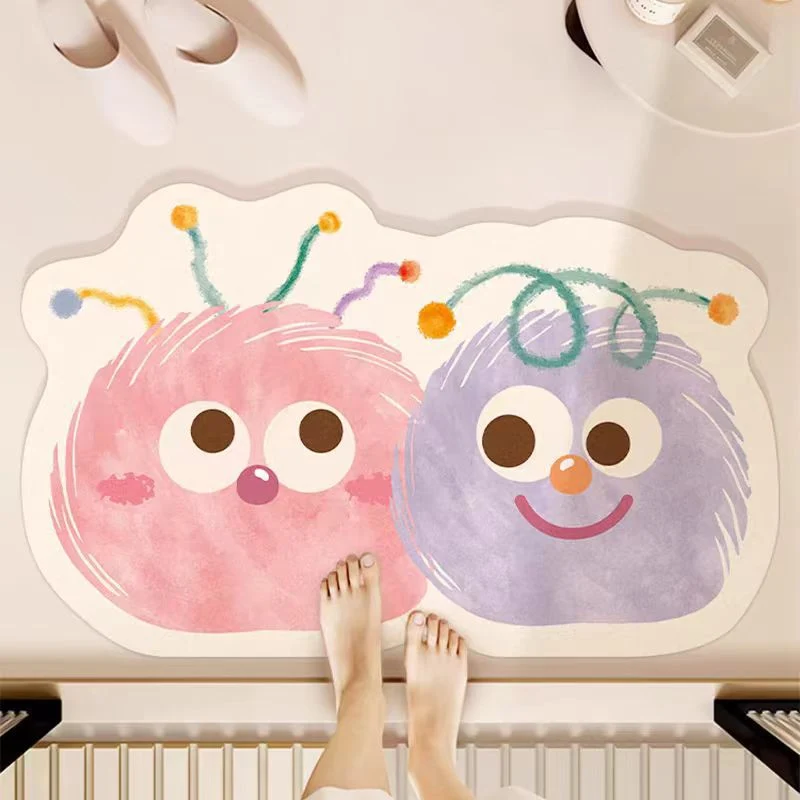 Fun Character Bath Mat Stornfield