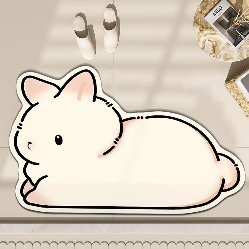 Fun Cat-Themed Decorative Floor Mat Stornfield