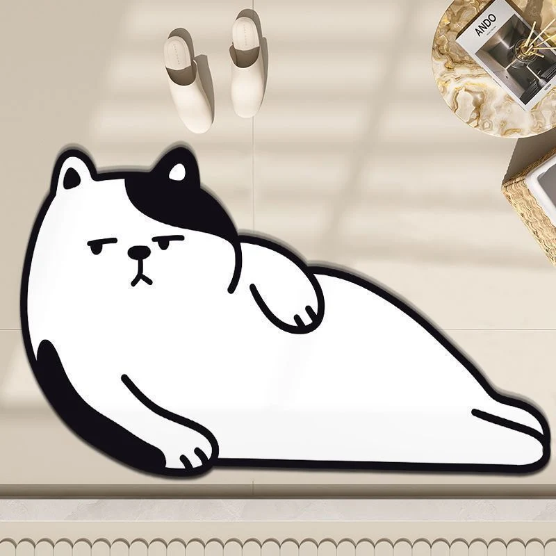 Fun Cat-Themed Decorative Floor Mat Stornfield