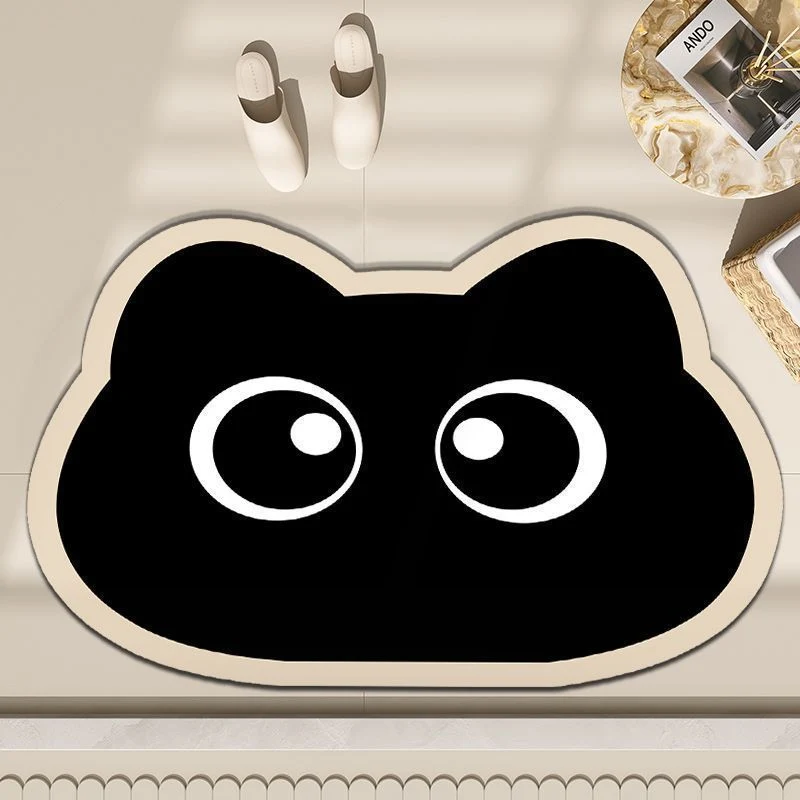 Fun Cat-Themed Decorative Floor Mat Stornfield