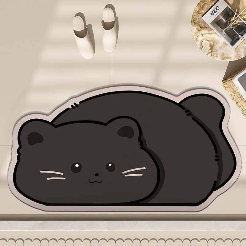 Fun Cat-Themed Decorative Floor Mat Stornfield