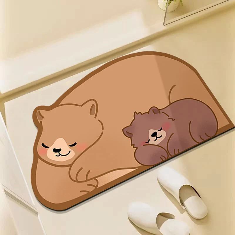 Fun Cat-Themed Decorative Floor Mat Stornfield
