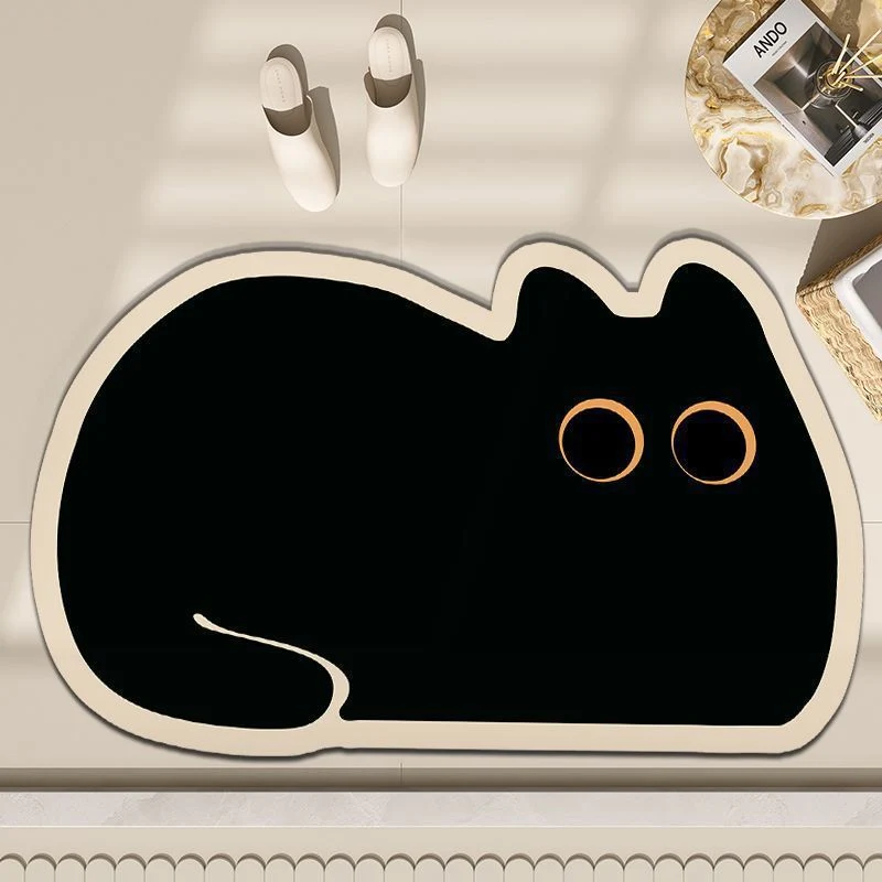 Fun Cat-Themed Decorative Floor Mat Stornfield