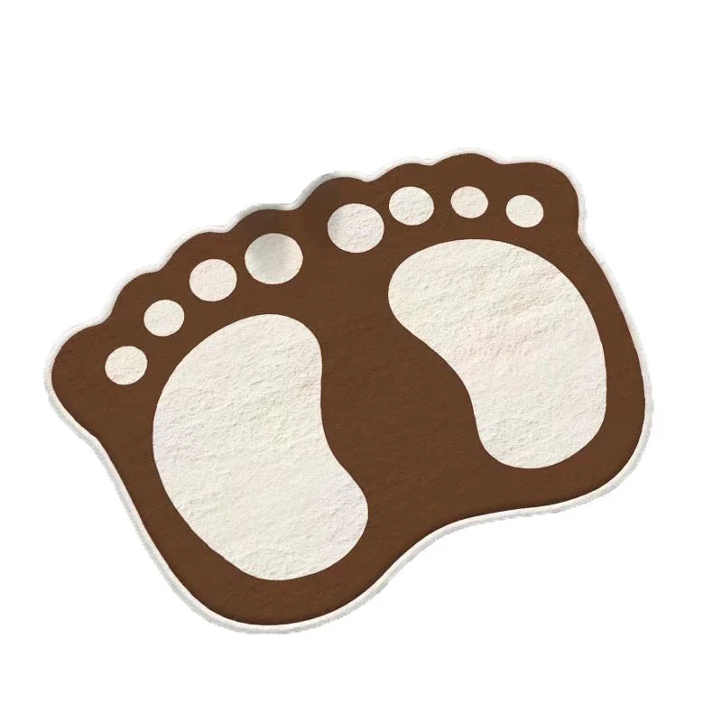 Footprint-Themed Decorative Area Mat Stornfield