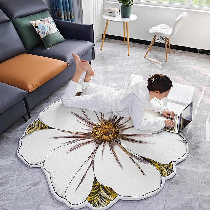 Floral-Shaped Area Rug Stornfield