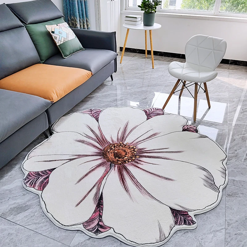 Floral-Shaped Area Rug Stornfield