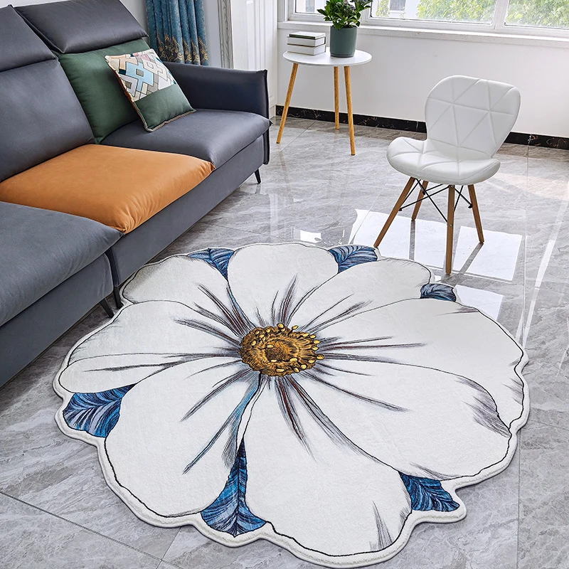 Floral-Shaped Area Rug Stornfield