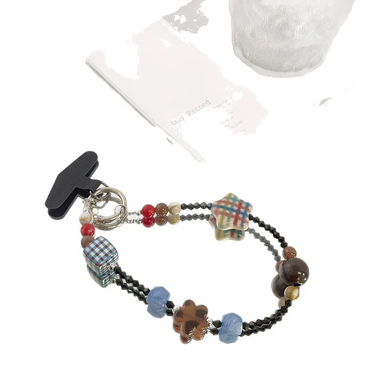 Bunte Perlen Schlüsselanhänger Halter Karnz 1790134862