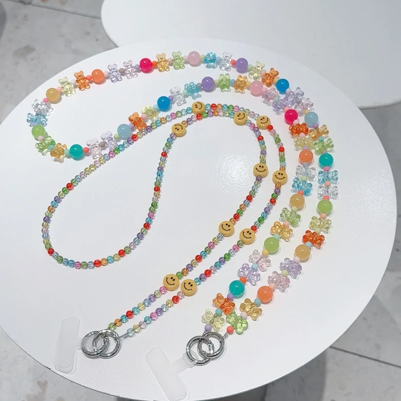 Bunte Perlen-Brillenband Karnz 1790135479