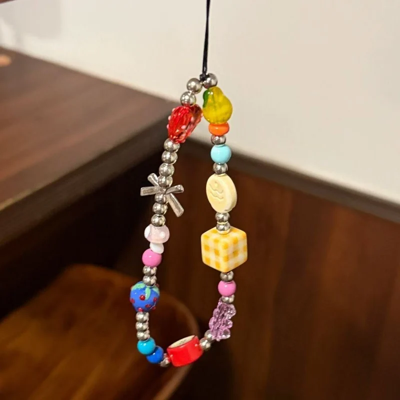 Bunte Perlen Charm Handy Strap Karnz 1790135100