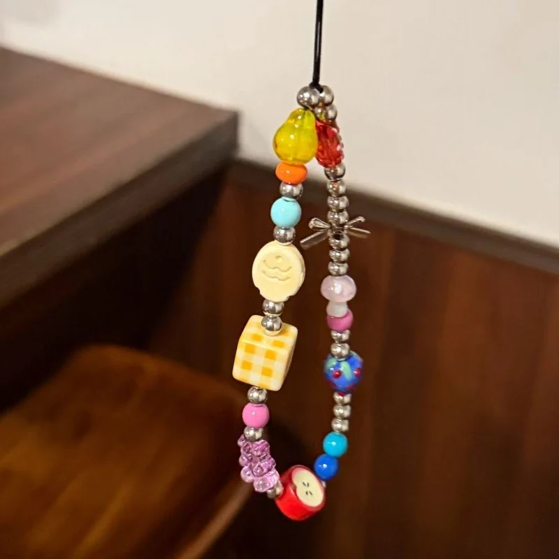 Bunte Perlen Charm Handy Strap Karnz 1790135100