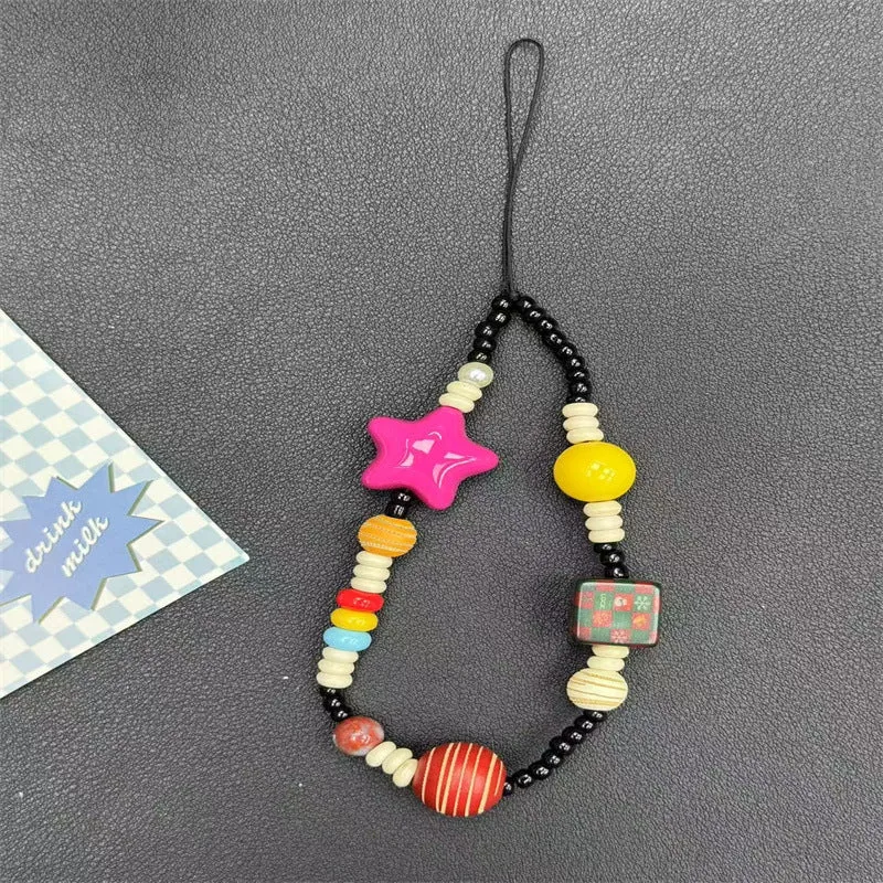 Bunte Perlen Charm Handy Strap Karnz 1790134889