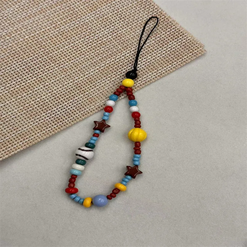 Bunte Perlen Charm Telefon Lanyard Karnz 1790135132