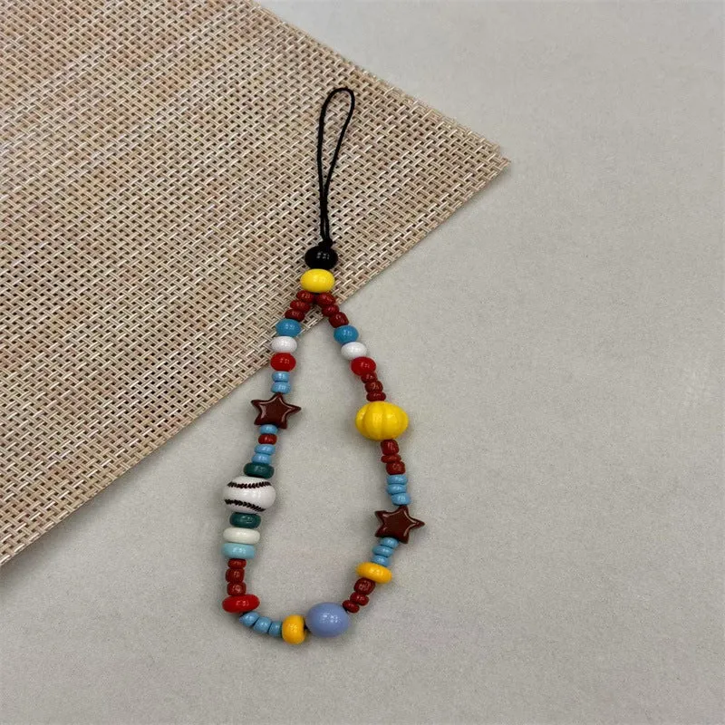 Bunte Perlen Charm Telefon Lanyard Karnz 1790135132