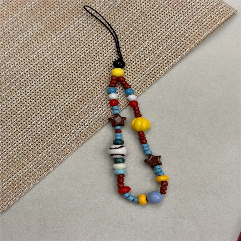 Bunte Perlen Charm Telefon Lanyard Karnz 1790135132