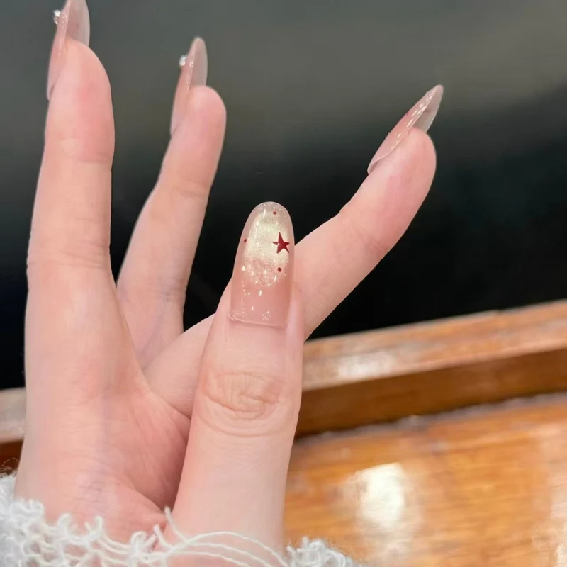 Luxury Glittering Acrylic Nail Art Stornfield