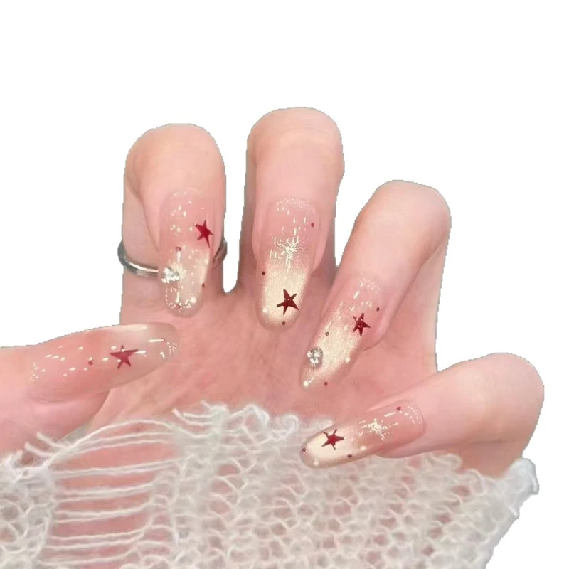 Luxury Glittering Acrylic Nail Art Stornfield