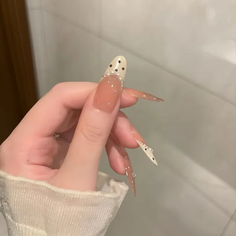 Luxury Glittered Press-On Nail Set Stornfield