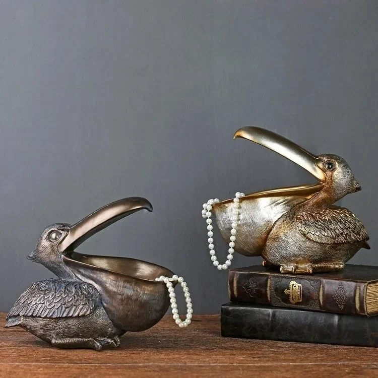 PelicanStyle Organizer – Dekorative Aufbewahrungsfigur für Schlüssel und Zubehör | Karnz