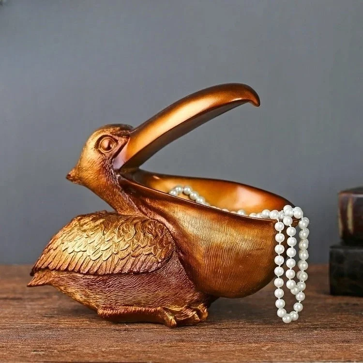 PelicanStyle Organizer – Dekorative Aufbewahrungsfigur für Schlüssel und Zubehör | Karnz